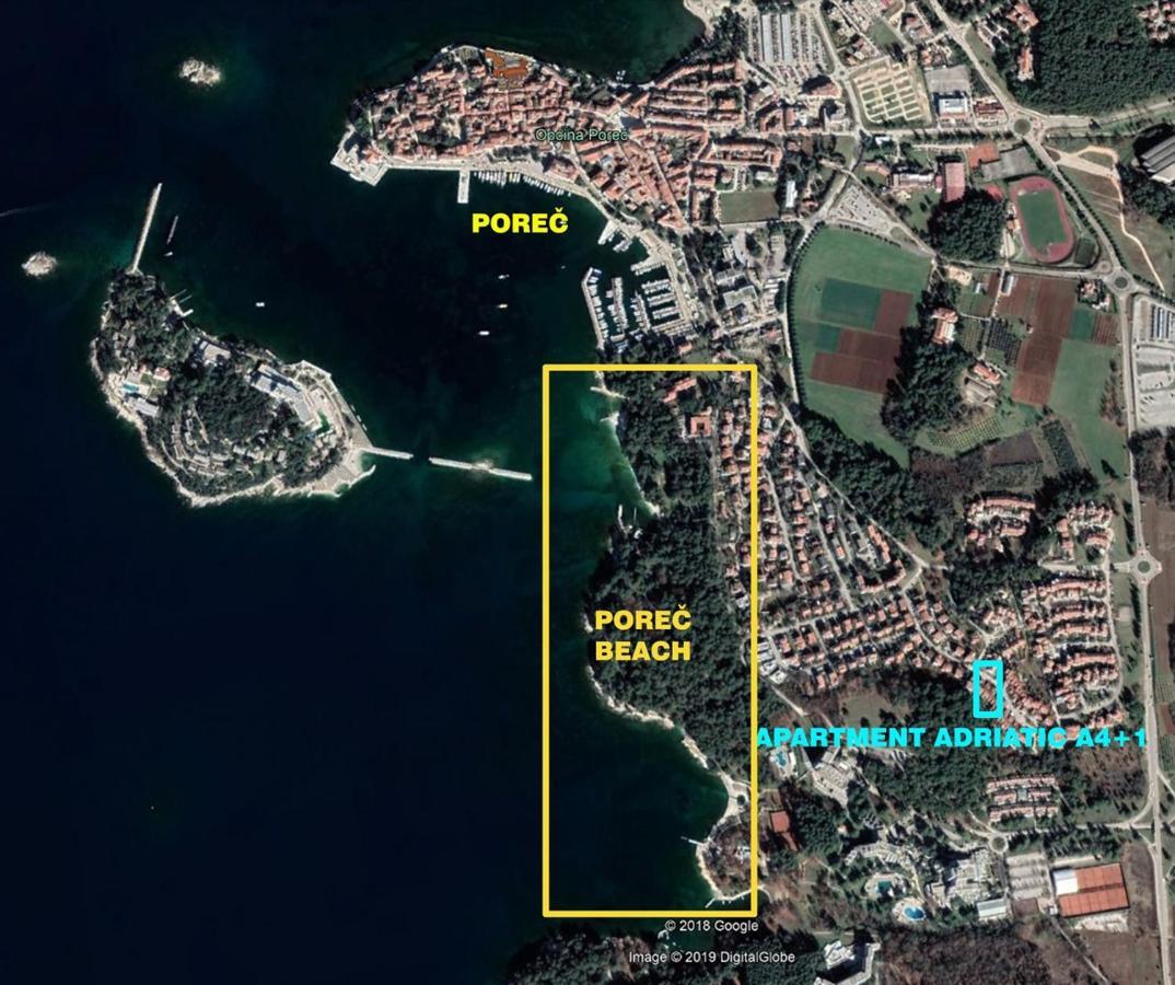 Apartments Porec Beach Area Simo 外观 照片
