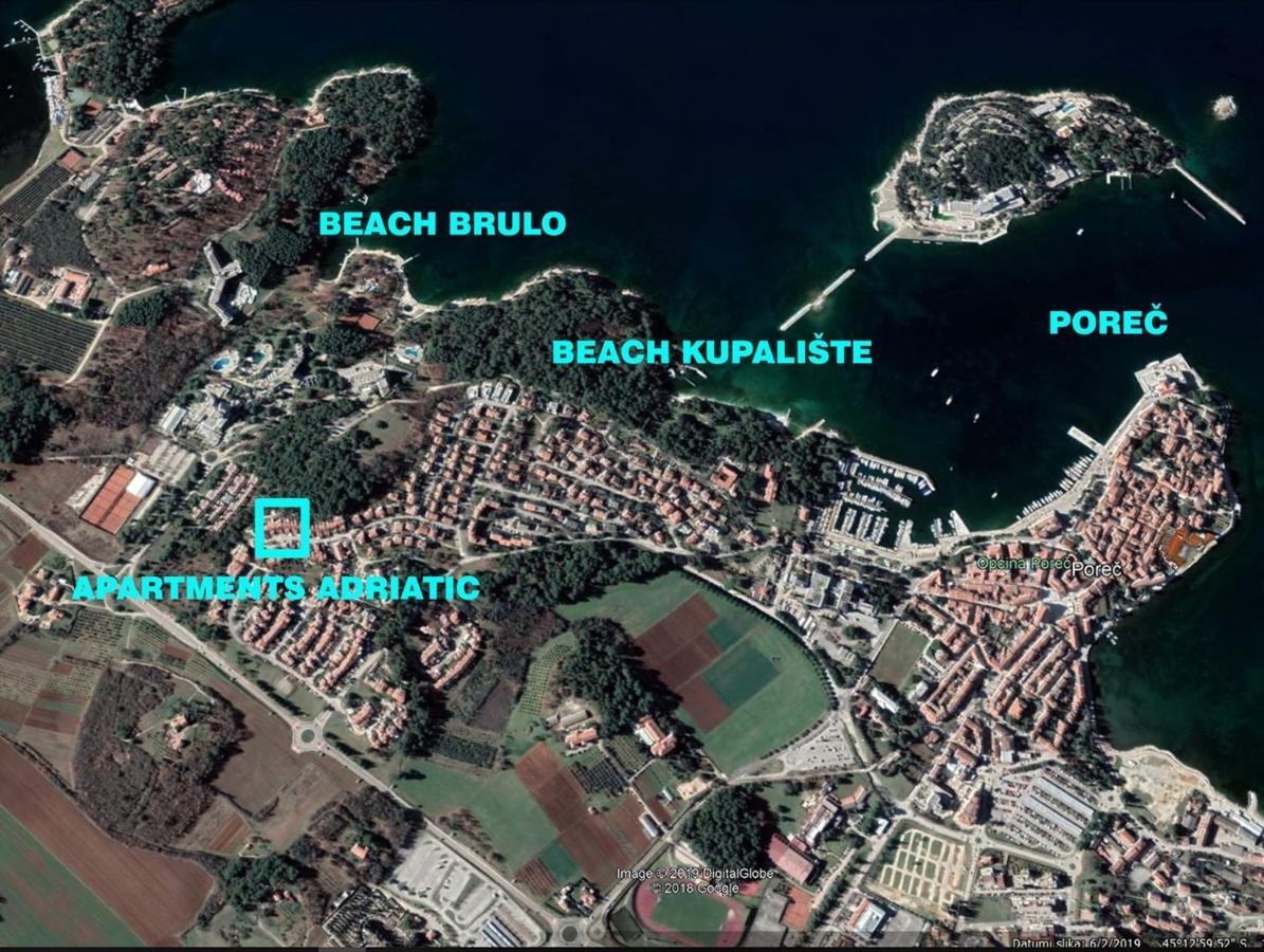 Apartments Porec Beach Area Simo 外观 照片